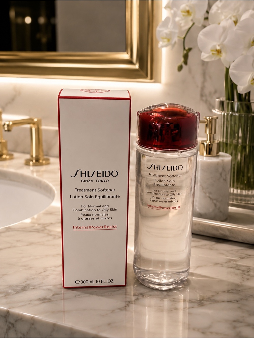 NEW Shiseido Treatment Softener 300ml Sealed Full Size Oily Combination Skin